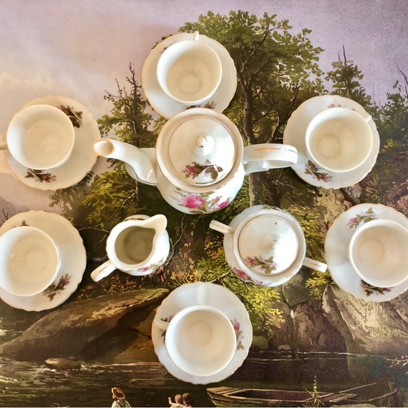 Vintage 1950s Children’s Tea Set China by Fred Roberts Co. - Picture 7 of 15